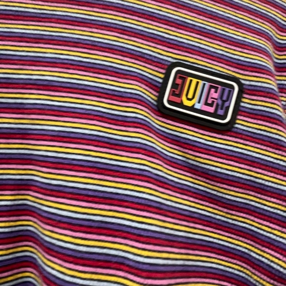 SOLD🚨 Couture Striped Crop Top (M) - Picture 7 of 7